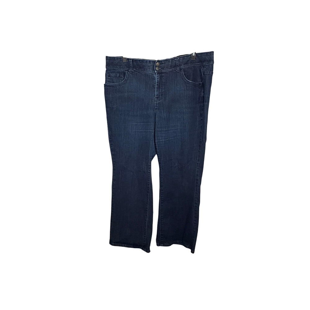 Lane Bryant 18R Flare Jeans – Tighter Tummy Technology Dark Wash